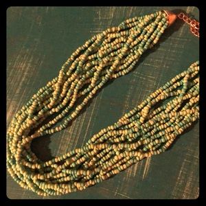 Fashion Turquoise Beaded Necklace